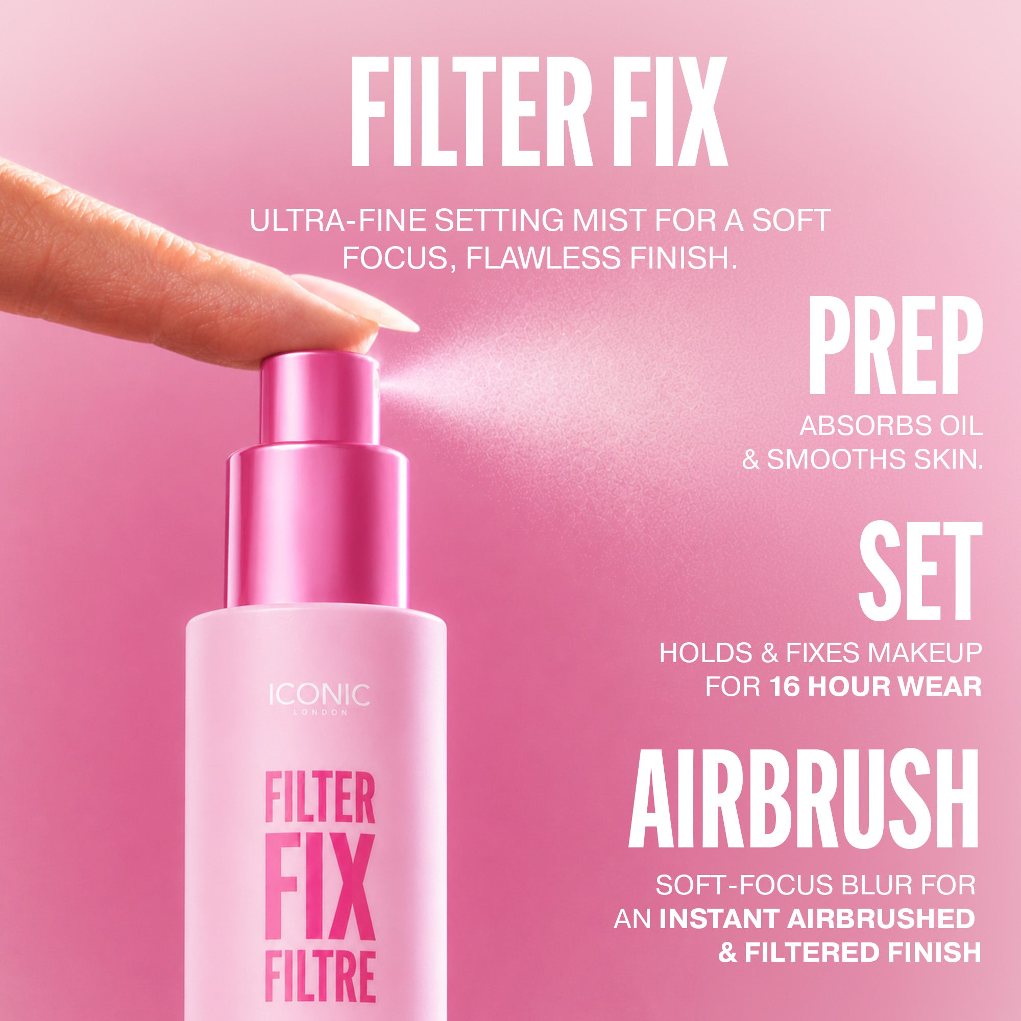 Mini Filter Fix Setting Spray