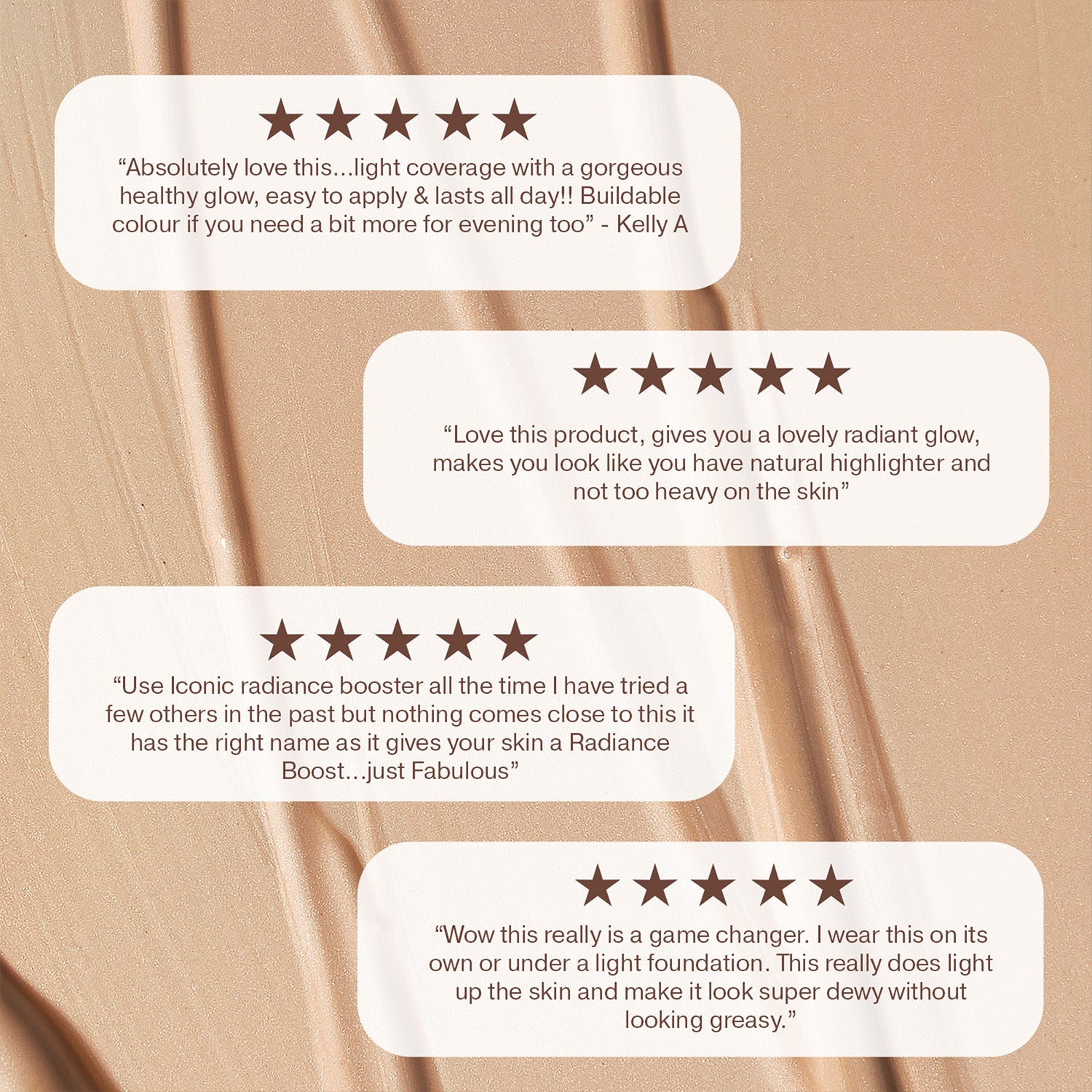 colour_Pearl Glow, colour_Shell Glow, colour_Champagne Glow, colour_Sand Glow, colour_Honey Glow, colour_Caramel Glow, colour_Tan Glow, colour_Bronze Glow, colour_Toffee Glow, colour_Deep Glow, colour_Rich Glow