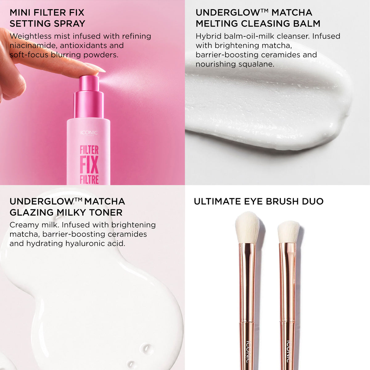 Glaze, Glow & Glam - The ICONIC Collection Gift Set (worth £227)
