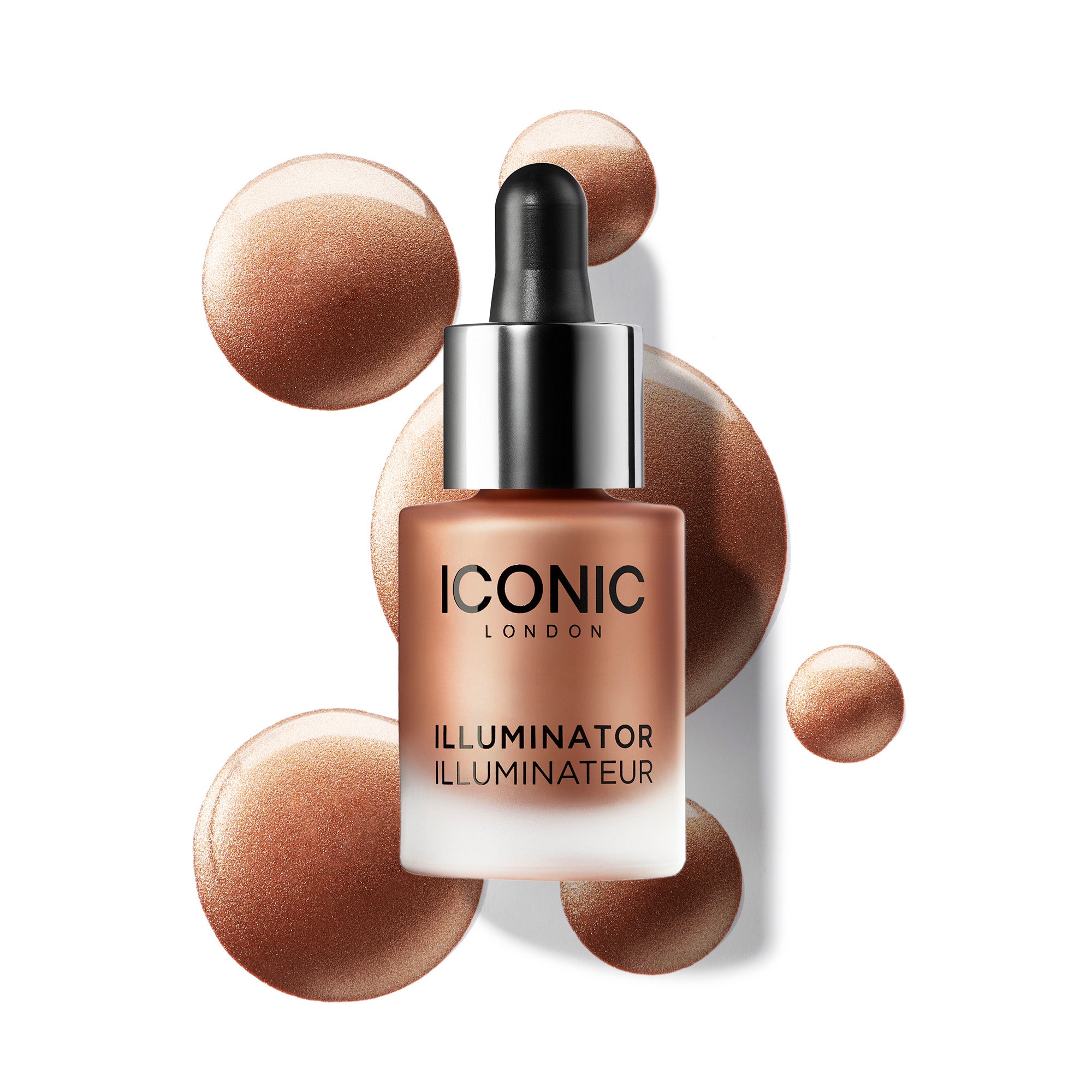 Iconic London Illuminator Liquid Highlighter Drops - Glow Terracotta Bronze