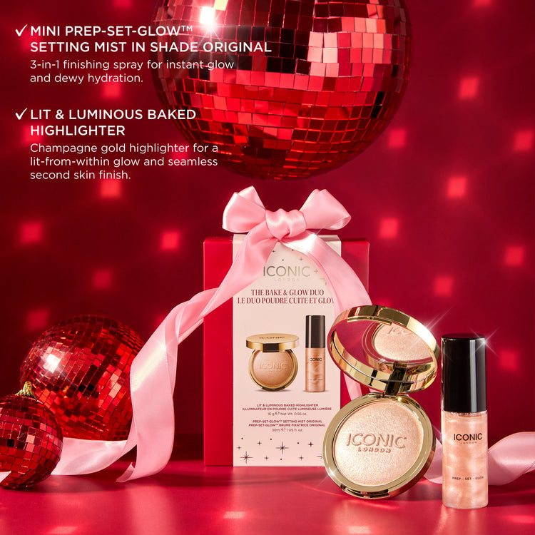 The Bake & Glow Duo Gift Set (worth £40)