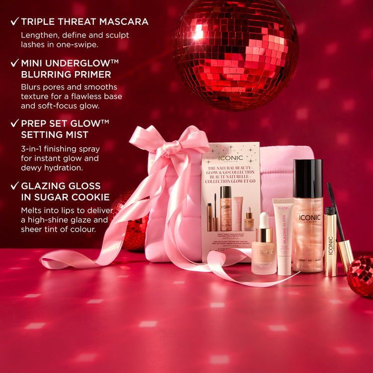 The Natural Beauty - Glow & Go Collection Gift Set (worth £86)