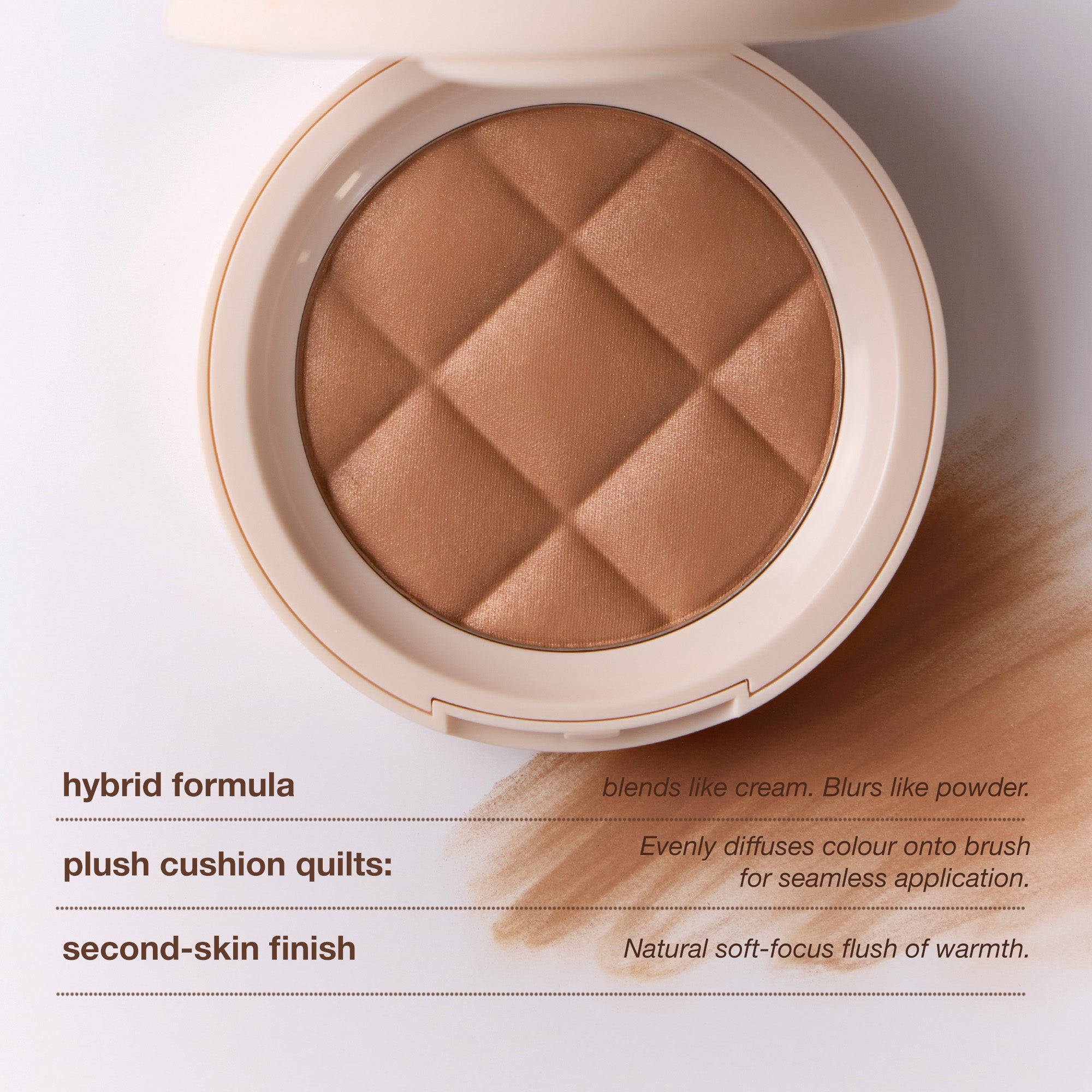 colour_Sea Salt, | ICONIC London Fridays Buildable Blurring Bronze. Hybrid formula