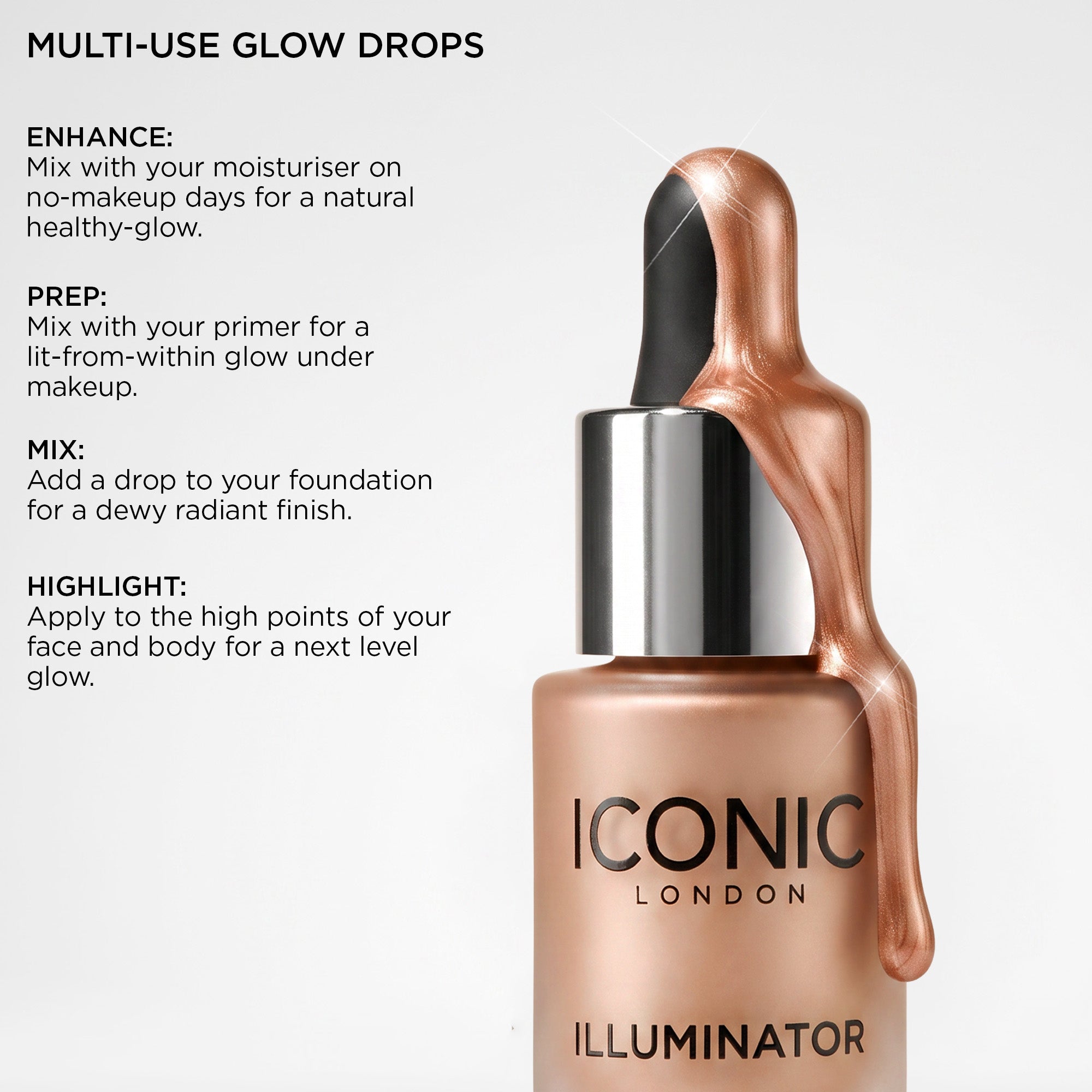 ICONIC London Mini Illuminator Multi Use Glow Drops