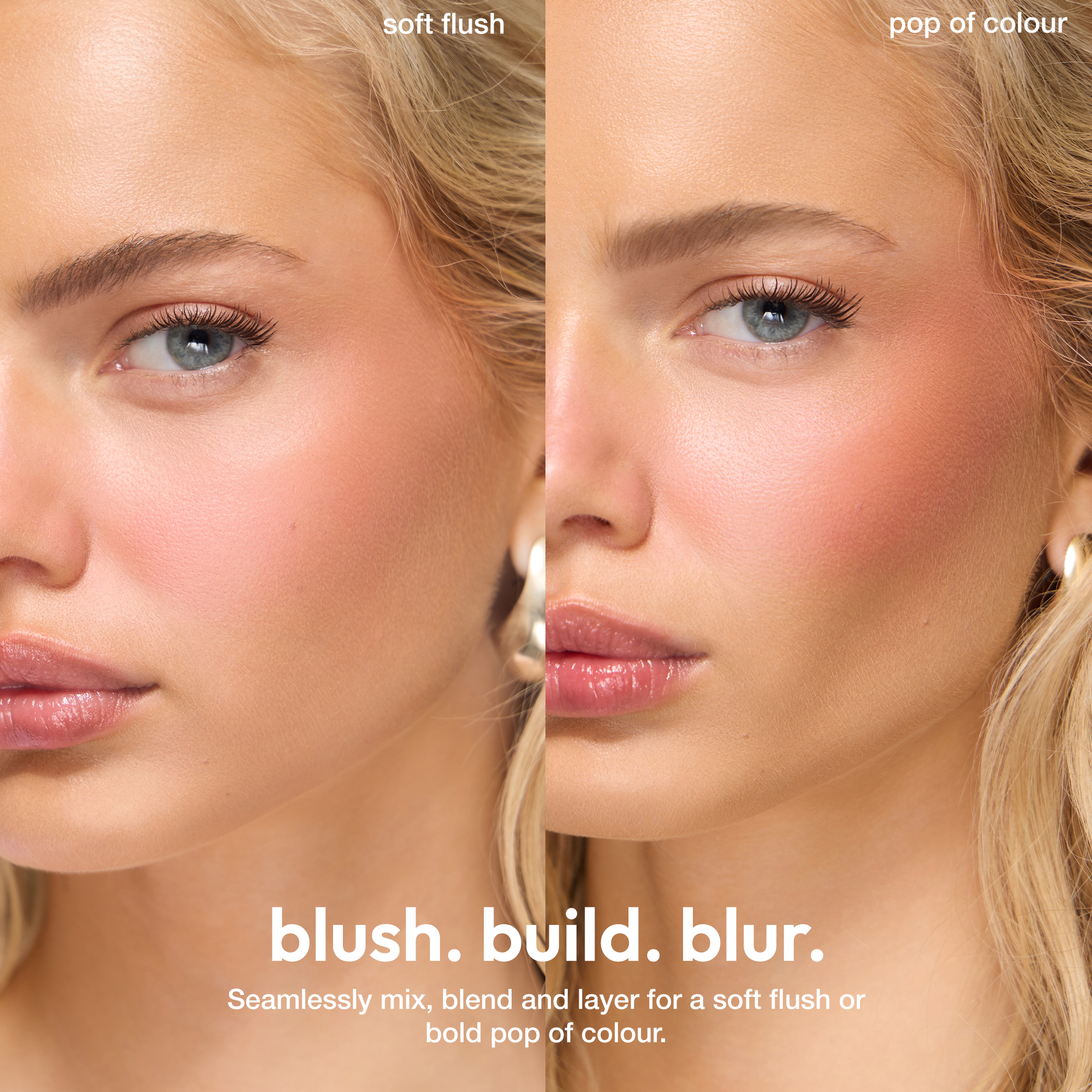 ICONIC London Teddy Bear Buildable Blurring Blush Blush, Build, Blur