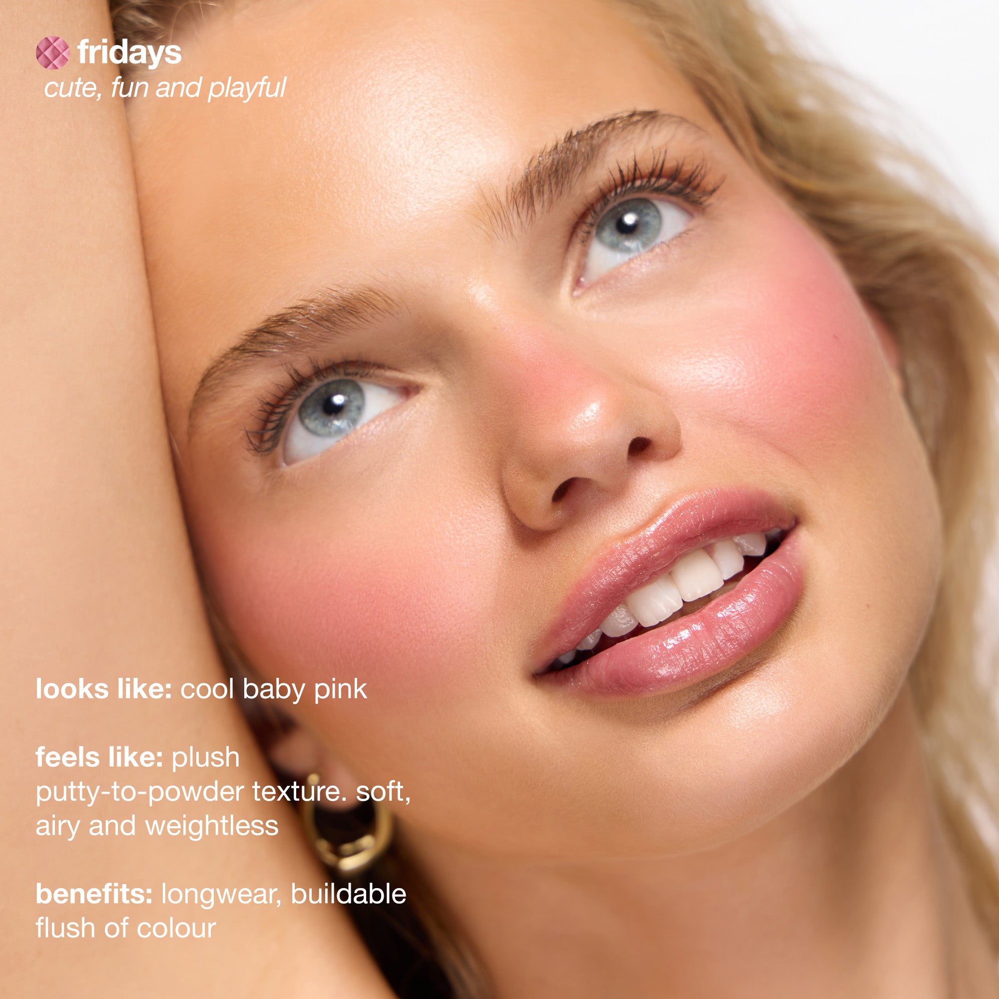 colour_fridays, | ICONIC London Fridays Buildable Blurring Blush Cute, fun and playful