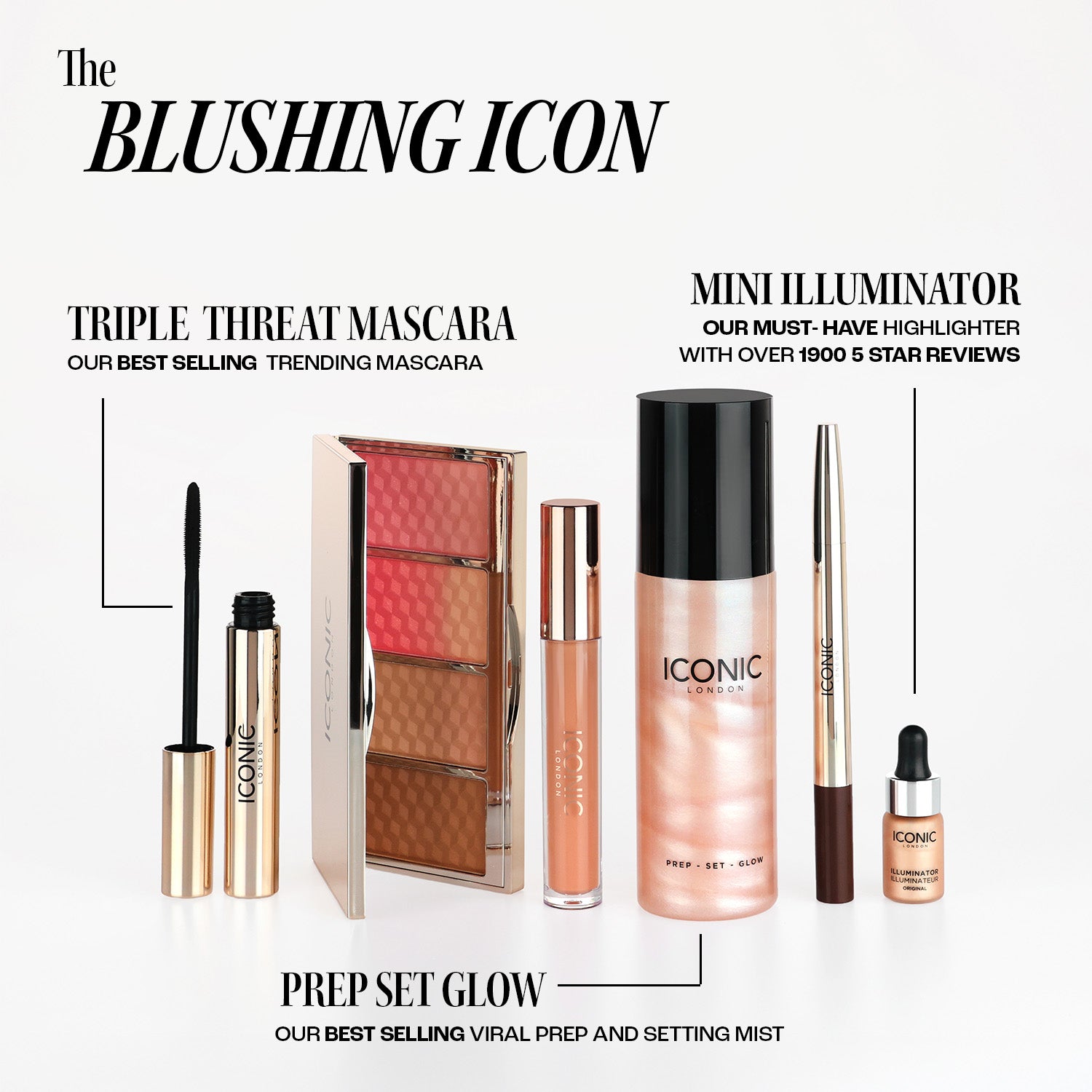The Blushing Icon (Worth £138)