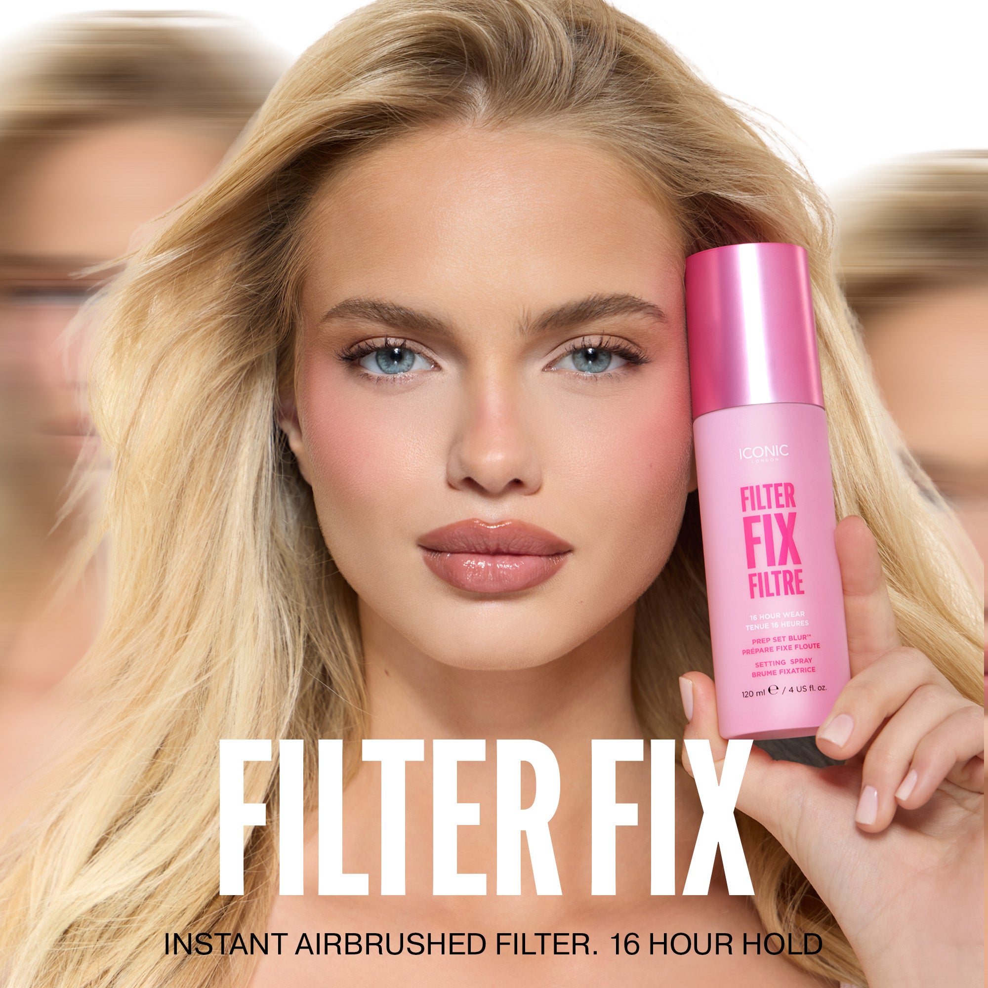 ICONIC London Filter Fix Setting Spray Instant Airbrushed Filter