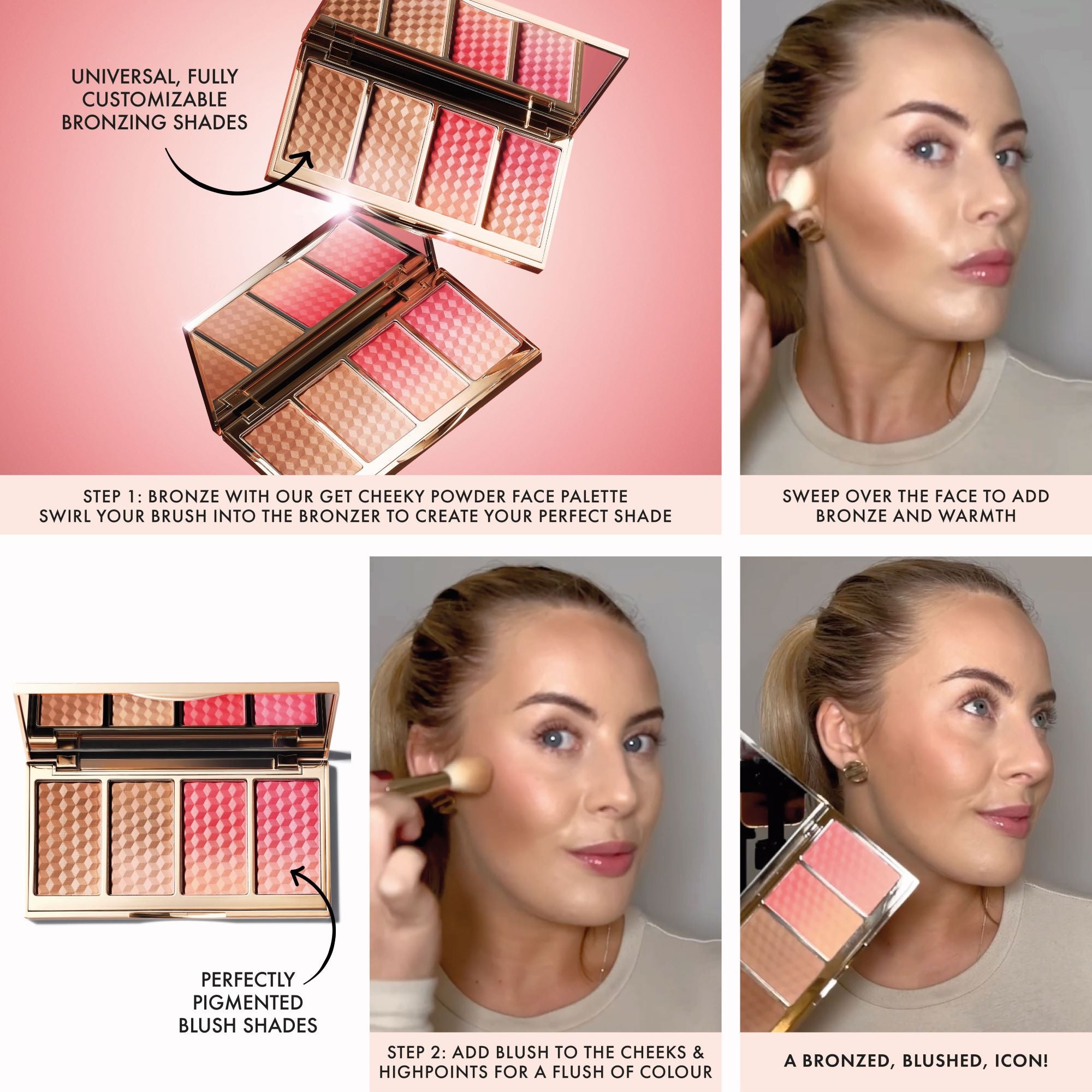 colour_Get Cheeky Face Powder Palette