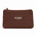 Brown Puffer Makeup Bag