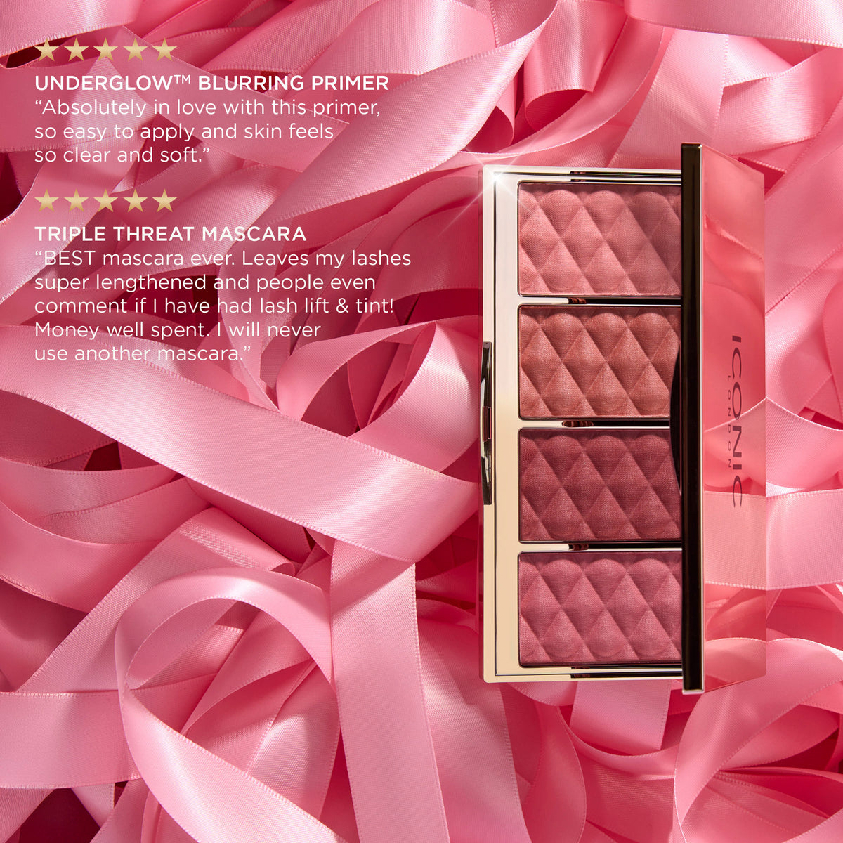 The Glow & Blush Trio Gift Set (worth £84)
