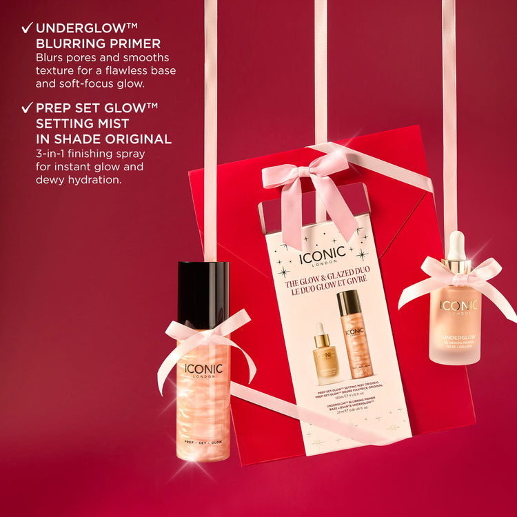 The Glow & Glazed Duo Gift Set (worth £52)