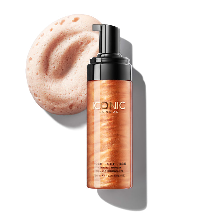 Prep Set Tan Mousse in shade Glow