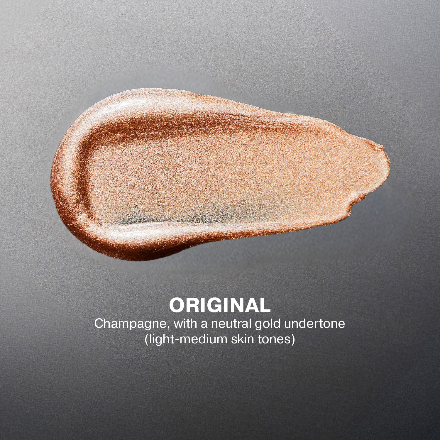 colour_ORIGINAL (Champagne Shimmer), | Iconic London Illuminator Liquid Highlighter Drops - Original Champagne Shimmer Texture