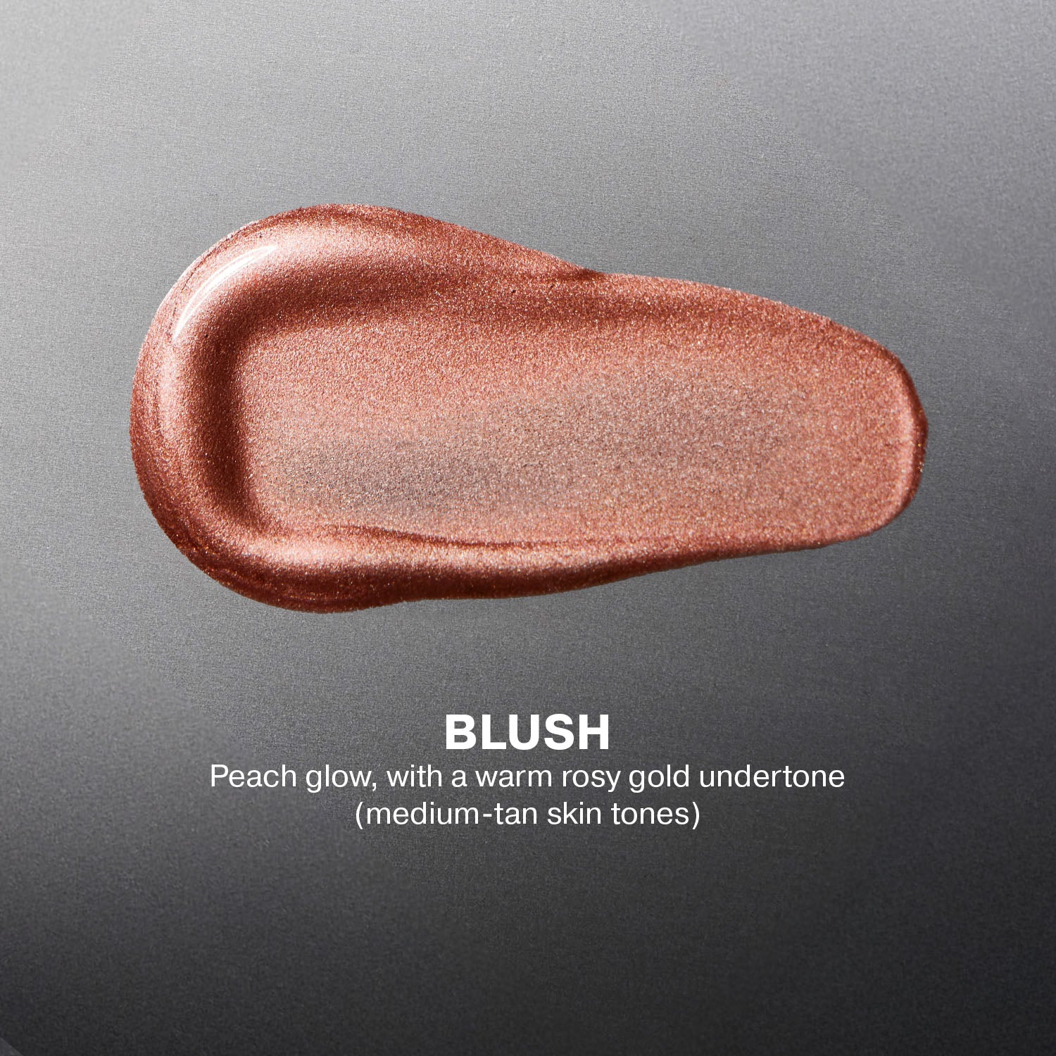 colour_Blush (Peachy Rose Gold), | Iconic London Illuminator Liquid Highlighter Drops - Blush Peachy Rose Gold Texture