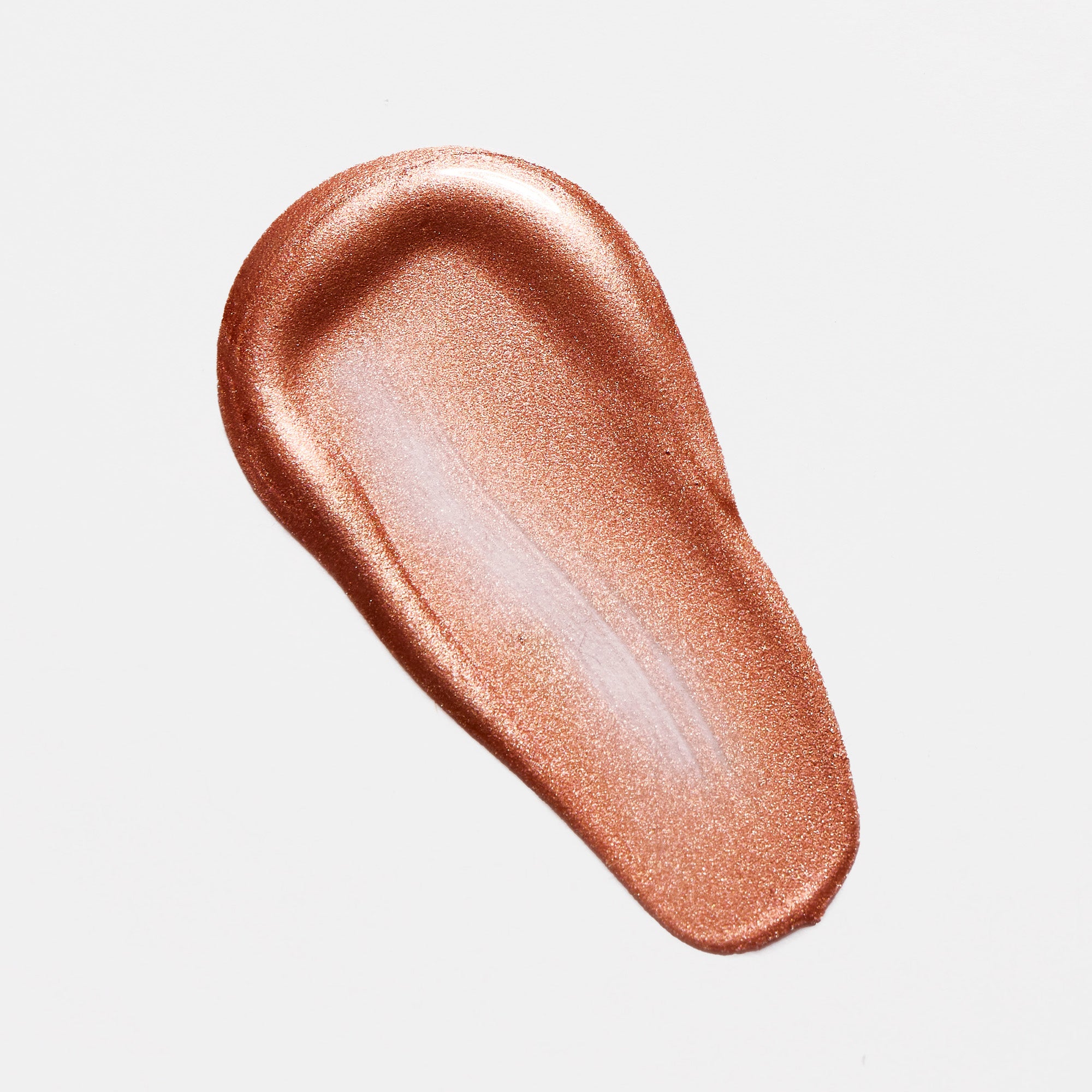 Iconic London Illuminator Liquid Highlighter Drops - Blush Peachy Rose Gold Swatch