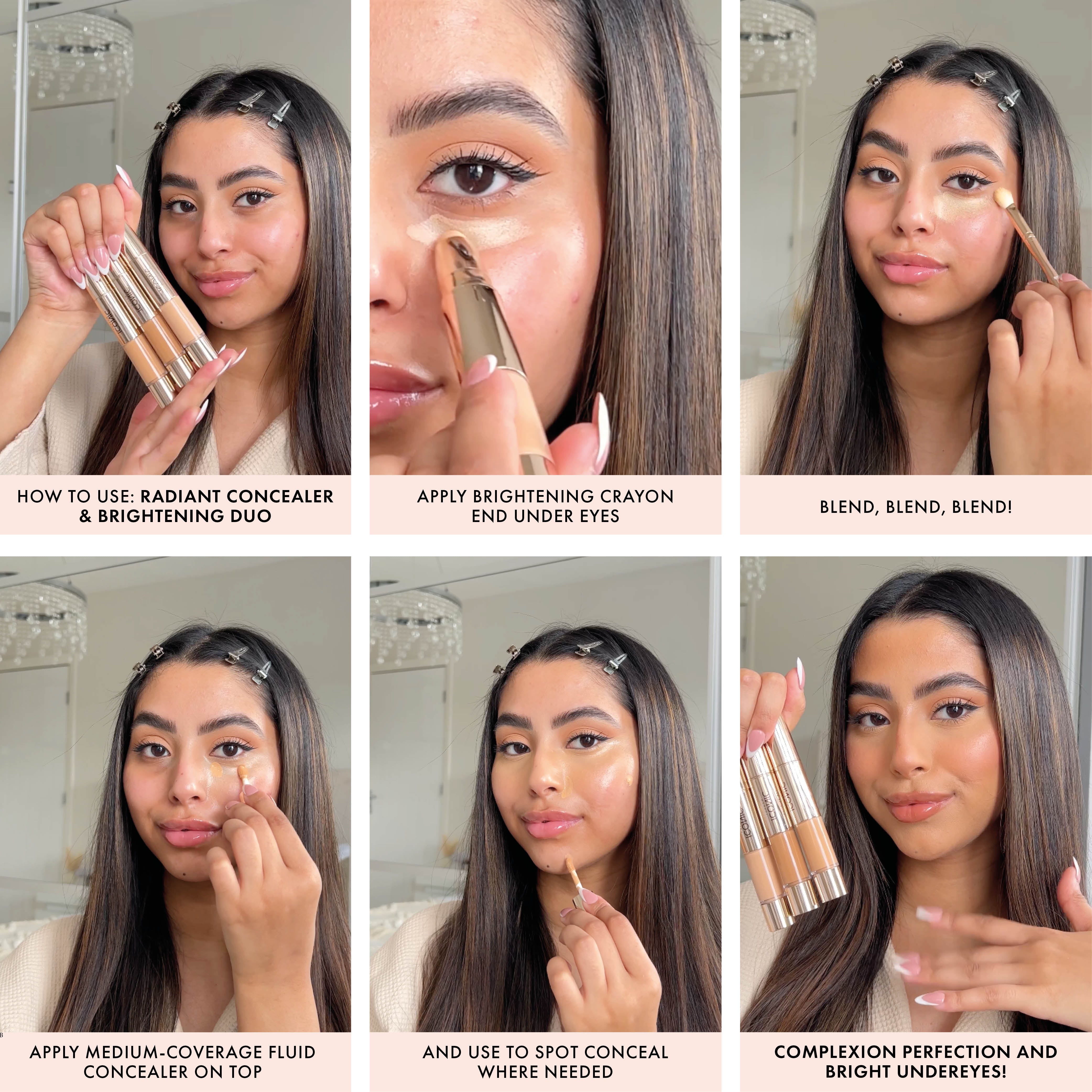 Radiant Concealer & Brightening Duo + Brush Bundle