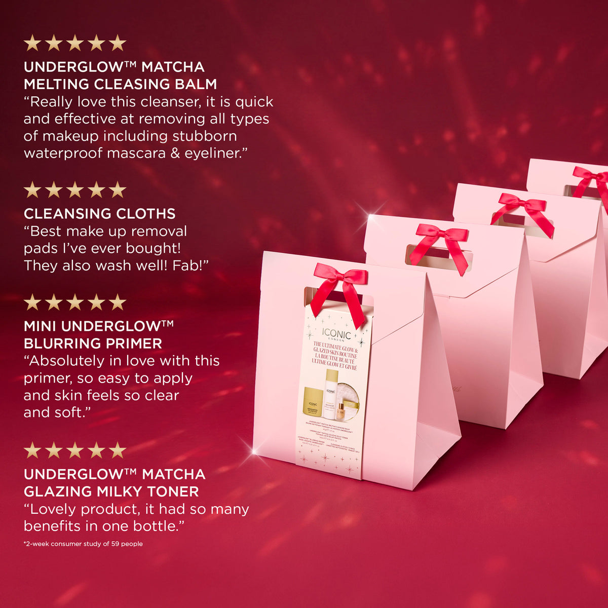 The Ultimate Glow & Glazed Skin Routine Gift Set (worth £63)