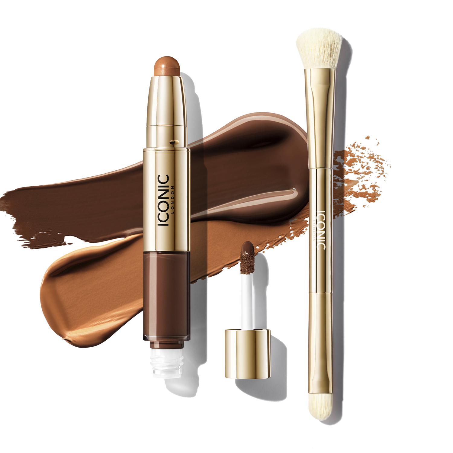 Radiant Concealer & Brightening Duo + Brush Bundle