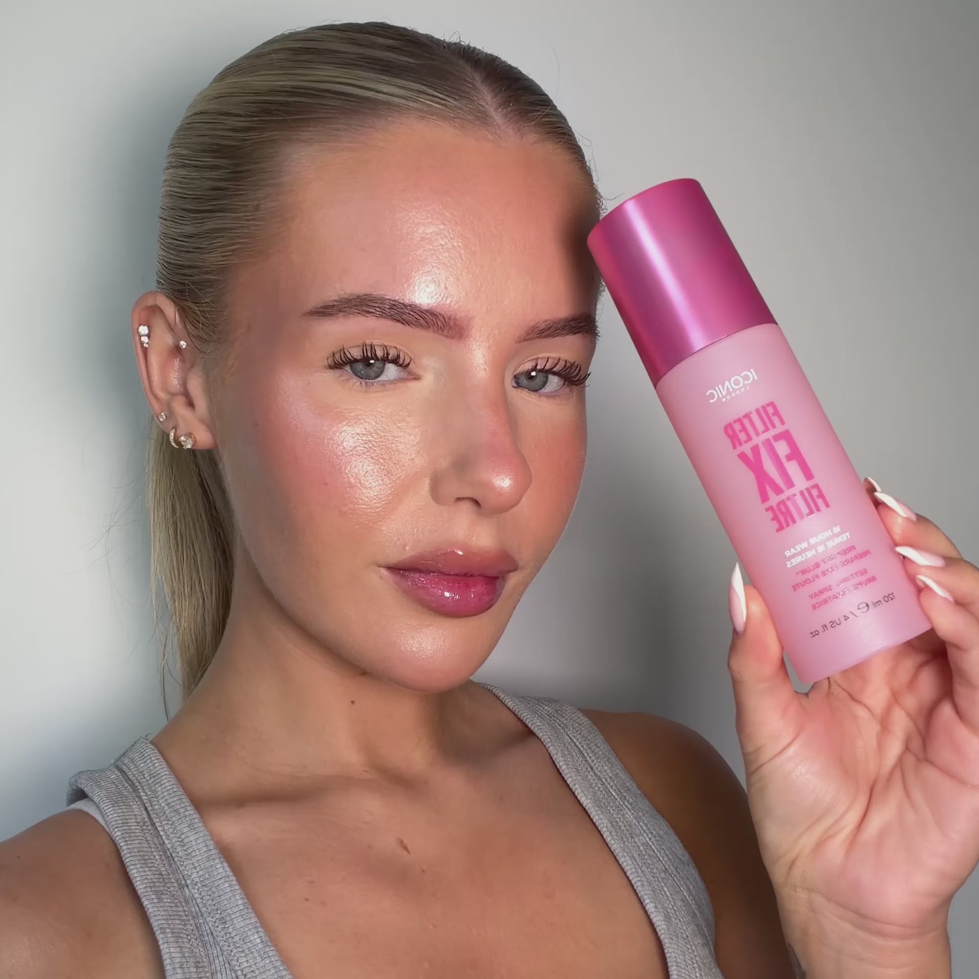 ICONIC London Filter Fix Setting Spray Video